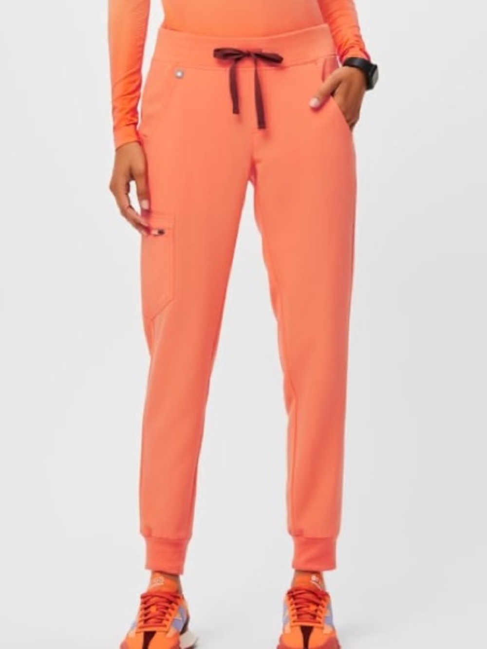Figs | Zamora Scrub Pant Papaya